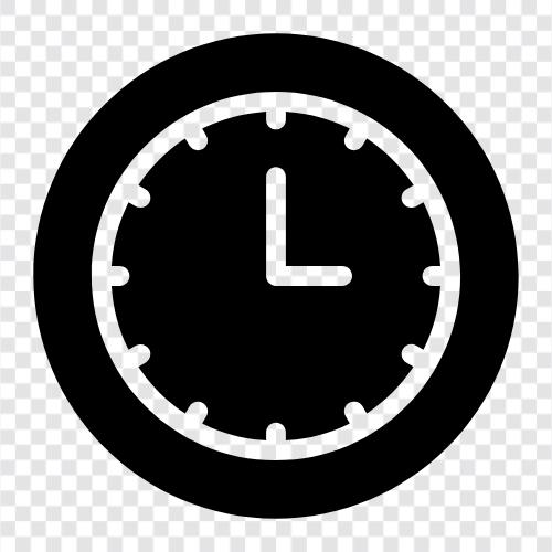 watch, time, analog, digital icon svg