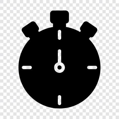 Uhr, Timer, Zeit, Stoppuhr symbol