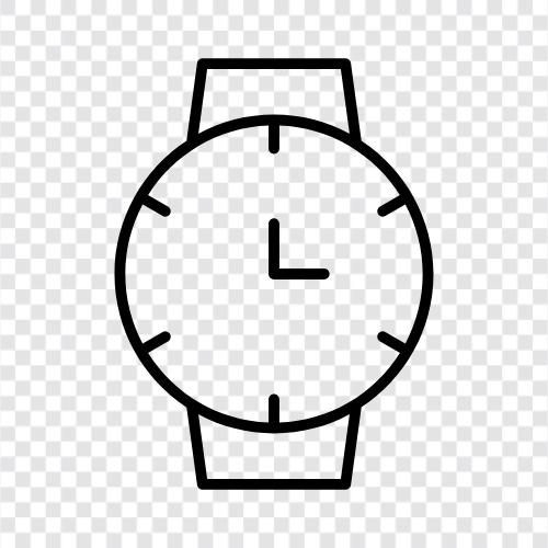 Watches, wristwatch, time, timepieces icon svg