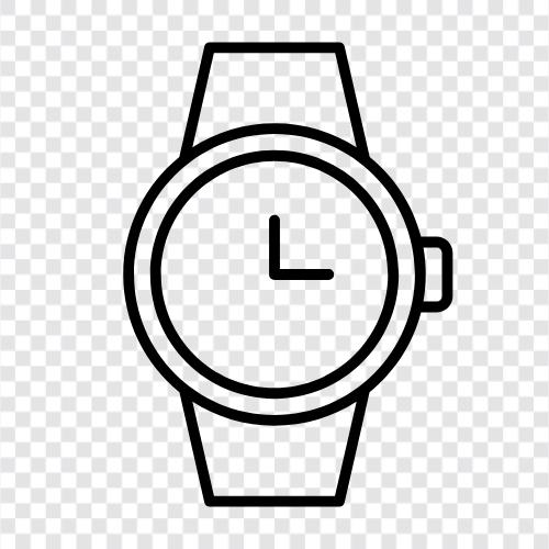 Часы, Apple Watch, умные часы Значок svg