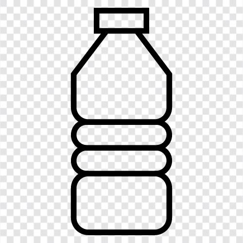 Water Bottles, Water, H2O, Bottled Water icon svg