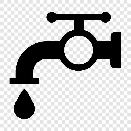 water, tap, sink, faucet assembly icon svg