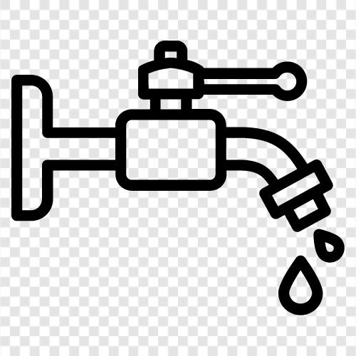 water, tap, bathroom, sink icon svg