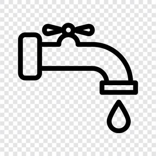 water faucet, drinking water source, water filter, water pitcher icon svg