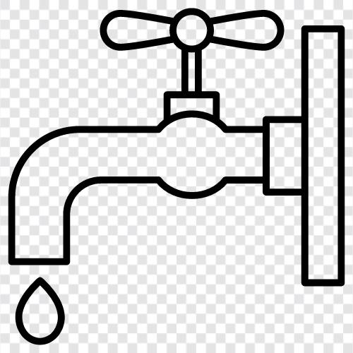 water, tap, sink, bathroom icon svg