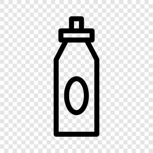 Wasser, Trinkwasser, Mineralwasser, Flasche symbol