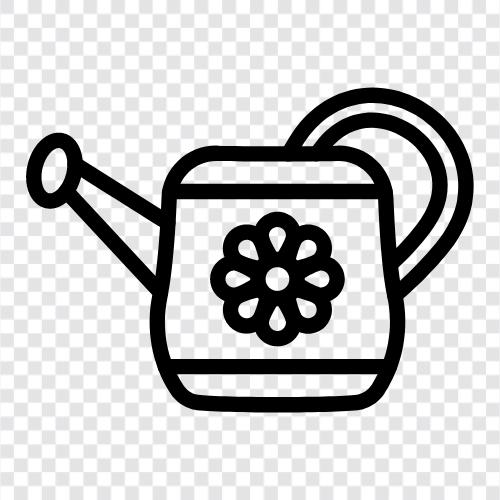 watering can for plants, watering can for flowers, Watering Can icon svg