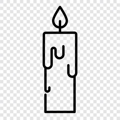 wax candle, votive candle, scented candle, pillar candle icon svg