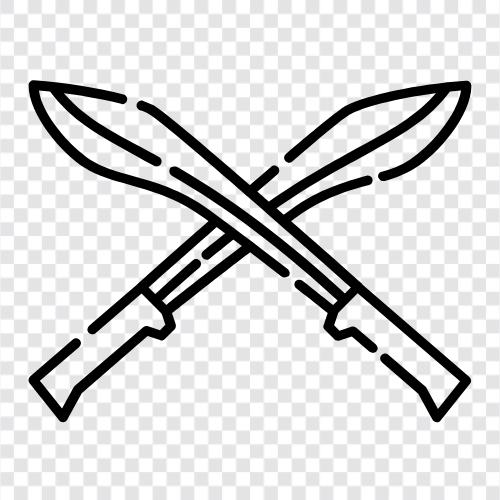 weapon, knife, combat, thrust icon svg