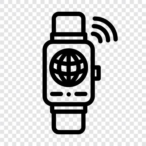 Wearable Computers, Apple Watch, Android Wear, Gear S2 icon svg