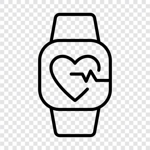 Wearable, Fitness, Activity, Pedometer icon svg