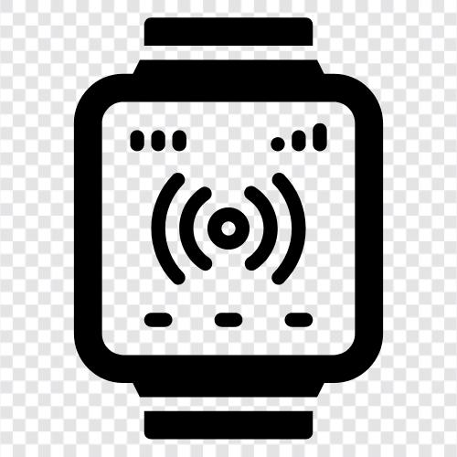 Wearable Technology, Smartwatch Games, Smartwatch Apps, Smartwatch News icon svg