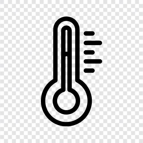 weather, temperature, mercury, electronic icon svg