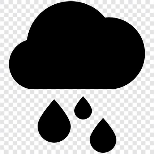 weather, clouds, forecast, Rain icon svg