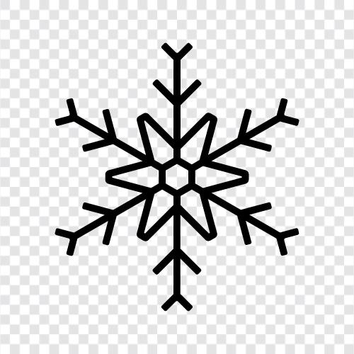 Wetter, Winter, Schnee, Eis symbol