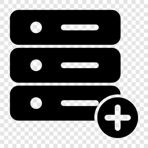 web server, server, add, windows server symbol