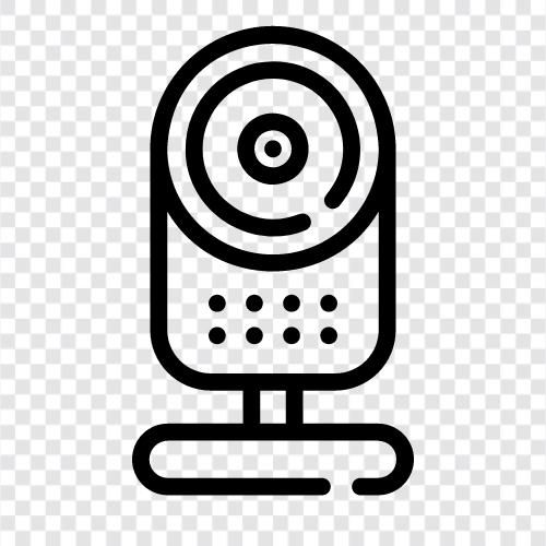webcam, online kamera, digital kamera, videokamera symbol