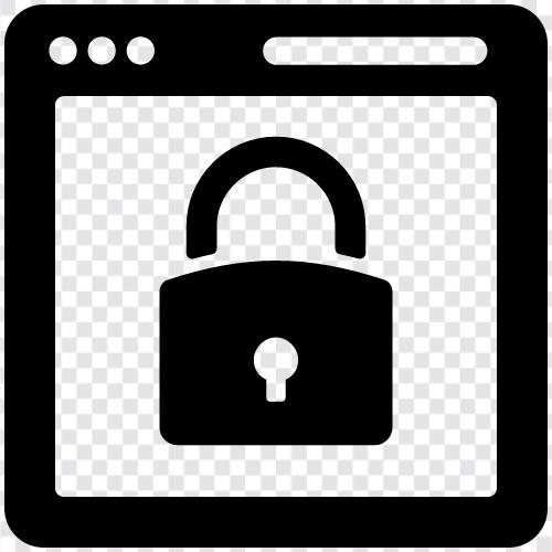 Website Security icon svg