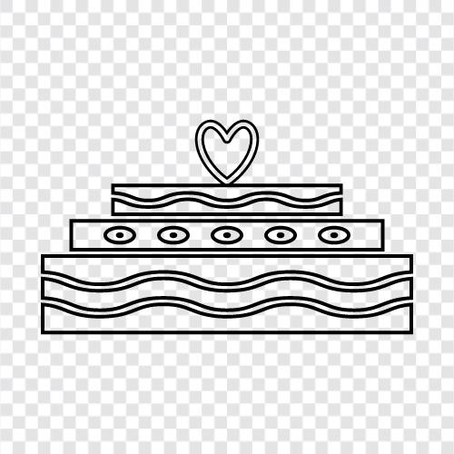 Wedding Cakes, Wedding Cake Photography, Wedding Cake Decor, Wedding Cake icon svg