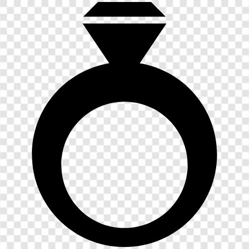 обручальное кольцо, золотое кольцо, платиновое кольцо Значок svg
