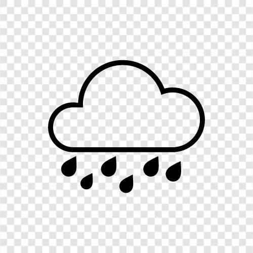 wet, precipitation, skies, weather icon svg