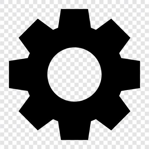 Rad, Achse, Spindel, Getriebe symbol