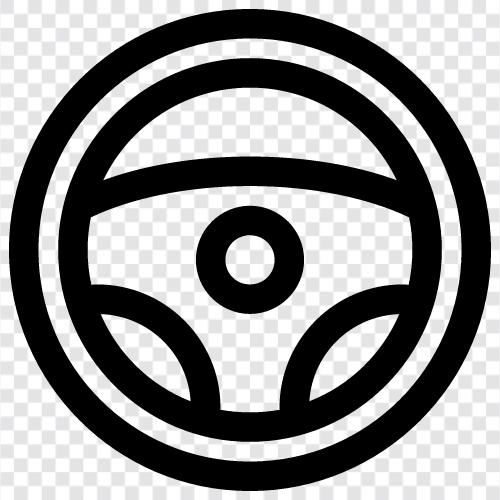 Wheel, Driving, Car, Gear icon svg