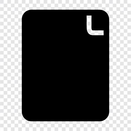 white page, black page, empty page, blank page icon svg