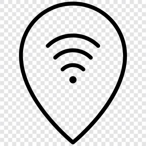 WiFi, WiFi hotspots, WiFi signals, WiFi routers icon svg