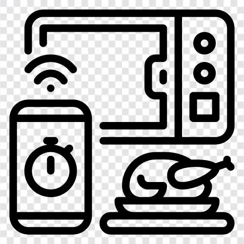 wifi microwave, digital microwave, oven microwave, microwave oven icon svg