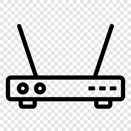 wifi modem, wifi router, wifi adapter, wifi hotspot icon svg