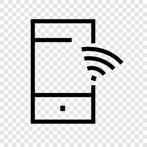 wifi phone, wireless phone, wifi phone network, wifi phone service icon svg