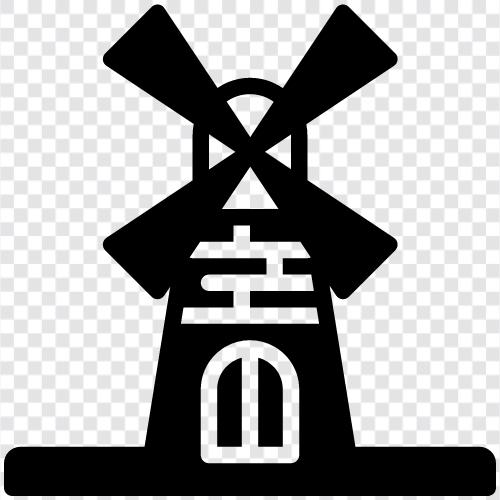 Windturbine symbol
