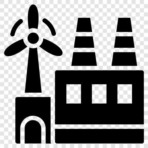 wind turbine, wind power, renewable energy, green energy icon svg