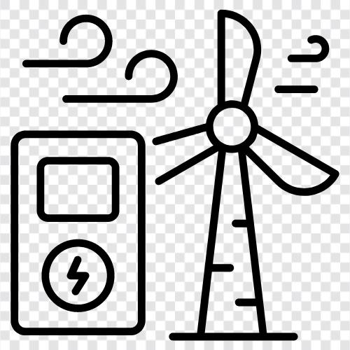 wind turbine meter, wind power meter, wind energy meter price, wind energy icon svg