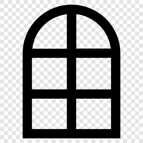 Fensterreiniger, Fensterreinigung symbol