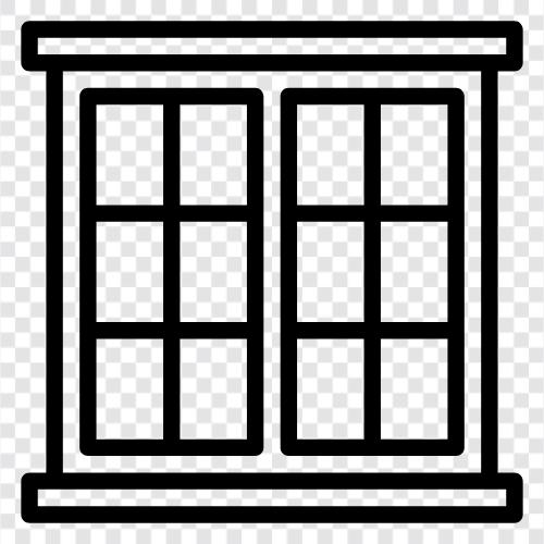 windowed, windowing, windowed program, windowing system icon svg