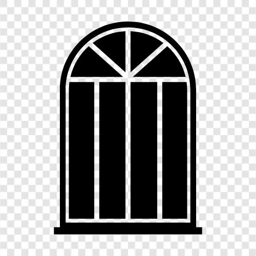 Fenster, öffnen, schließen, Fenster öffnen symbol