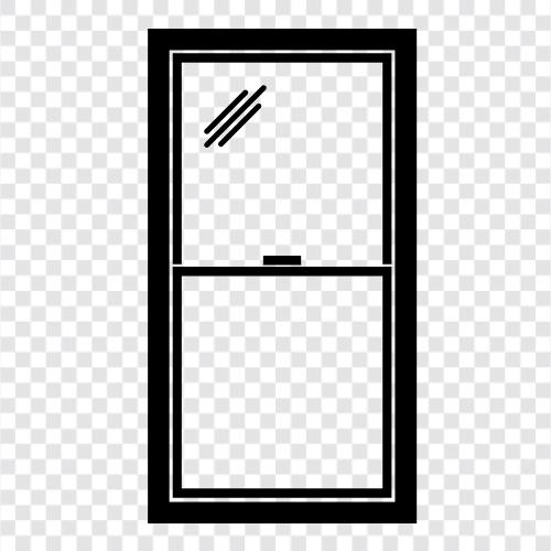 Windows, Sliding, Doors, Screen icon svg