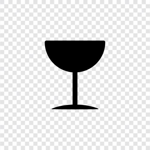 Wein, Glas, Stängelware, WeinglasStängelware symbol