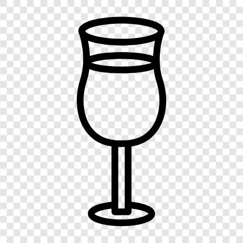 şarap bardağı, viski bardağı, cin bardağı, bira bardağı ikon svg