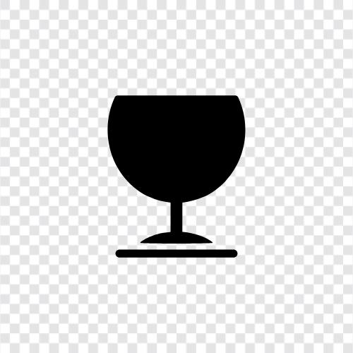 şarap bardakları, şarap kadehi, şarap flüt, şarap tumb ikon svg