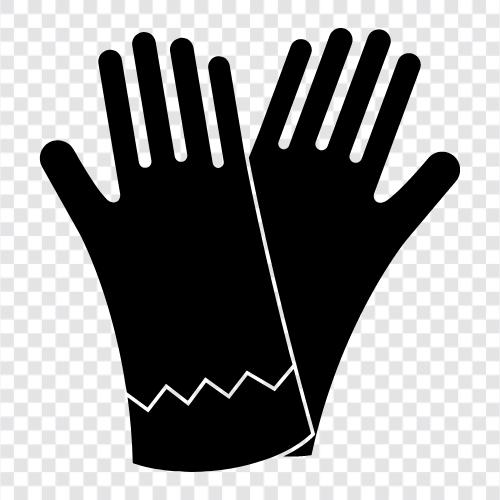 winter gloves, gloves for skiing, gloves for walking, work gloves icon svg