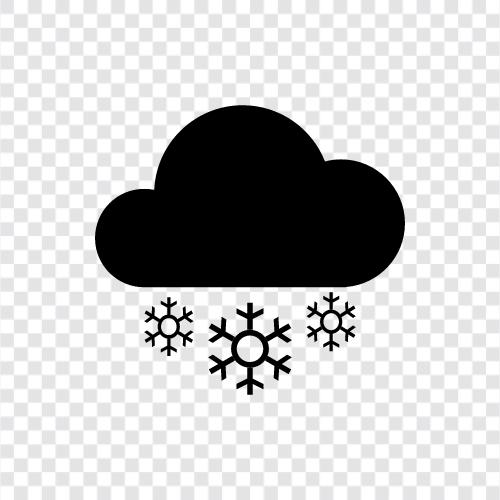 winter, white, flakes, Christmas icon svg