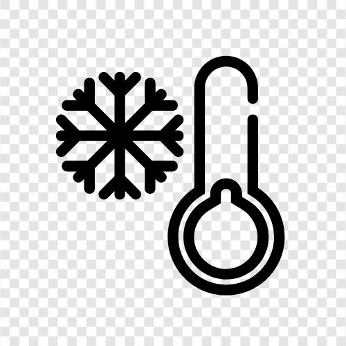 winter, snow, ice, fog icon svg