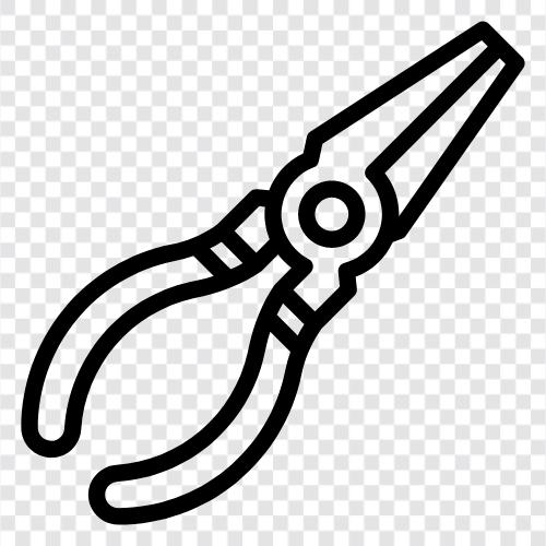 wire cutters, sheet metal cutters, shears, lineman s pl icon svg