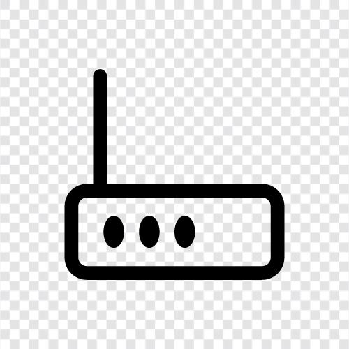 WLAN, Ethernet, Firmware, IP symbol