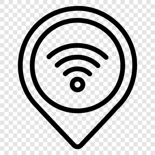 Wireless Internet, Wireless Network, WiFi, Wireless Router symbol