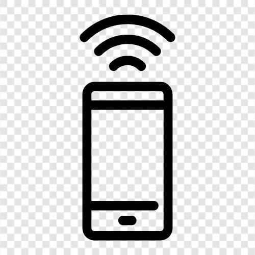 Drahtlose Telefonverbindung, WifiTelefonverbindung, Mobilfunkverbindung, 3gTelefonverbindung symbol