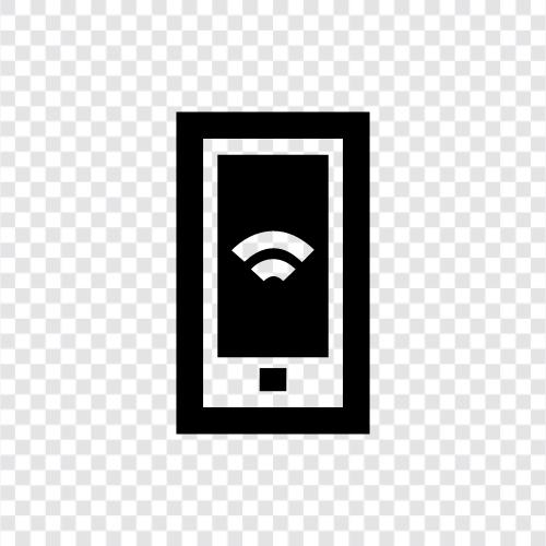 Wireless Phone, Cell Phone, Wireless Modem, Wireless Router icon svg